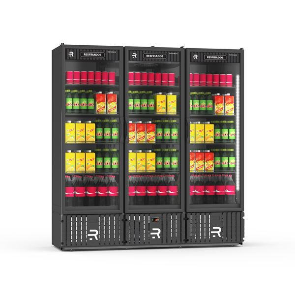 Visa Cooler Resfriados 3P Black - VCM3PB REFRIMATE
