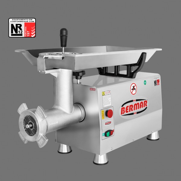 Picador de Carne Boca 98 S Monofásico Motor 2,0 Hp BM 77 NR PF 220V