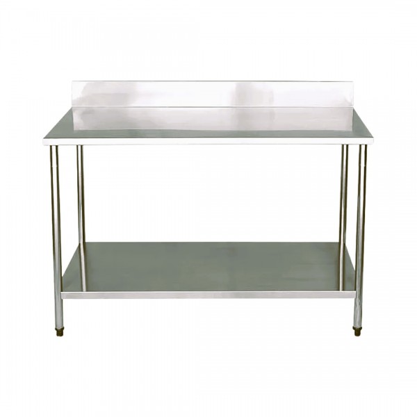 MESA INOX 201 DESMONTÁVEL ESCOVADA 1,80 MTS MD 180 - STEVAN METAL